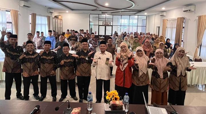 MIN 1 Bantul Ambil Bagian dalam Sosialisasi GTK Berprestasi di Kemenag Bantul